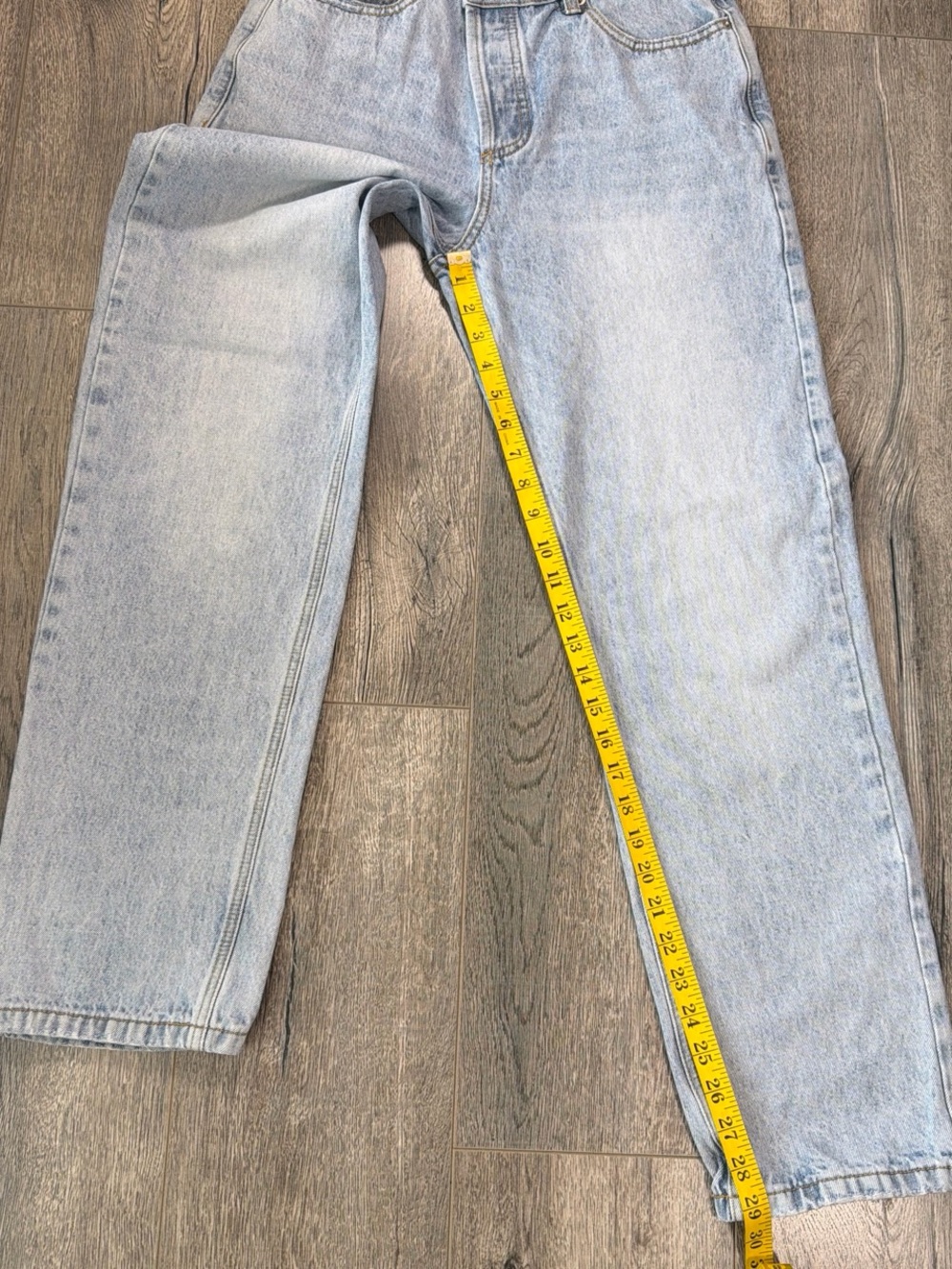 Princess Polly Pale Blue High-Rise Mom Jeans - Picture 4 of 10